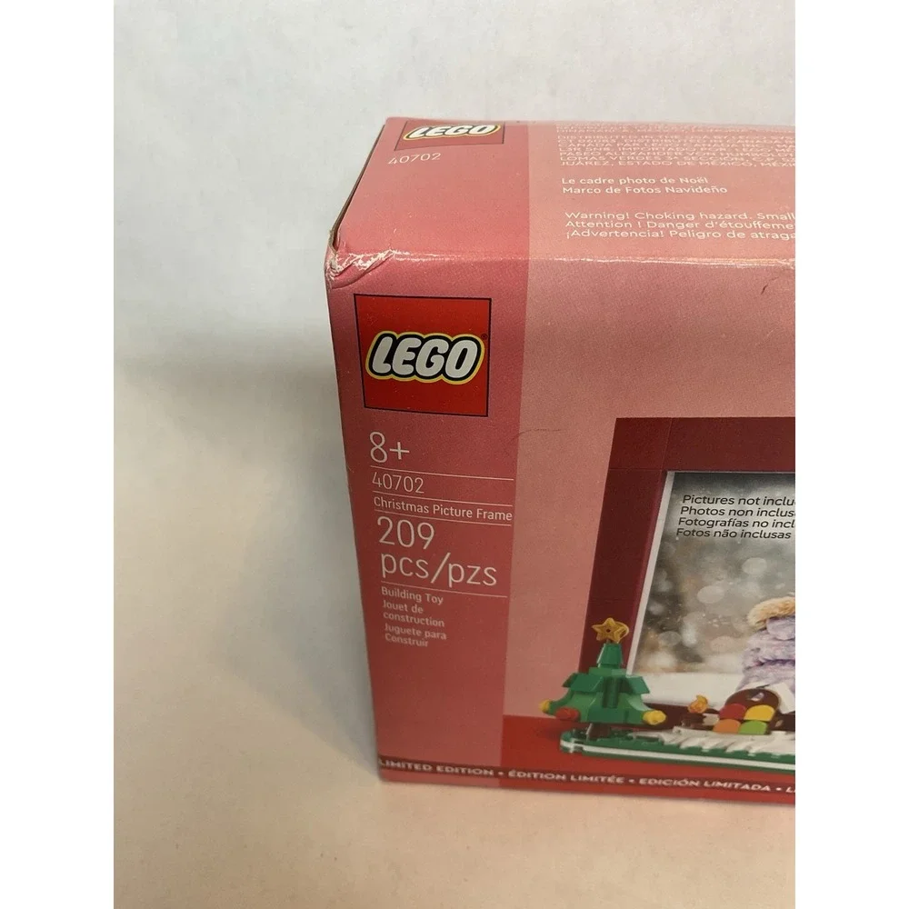 LEGO 40702 Christmas Picture Frame Limited Edition Holiday Set Christmas Gift